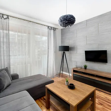 아파트 Przytulne Z Balkonem W Centrum Blisko Plazy By Renters